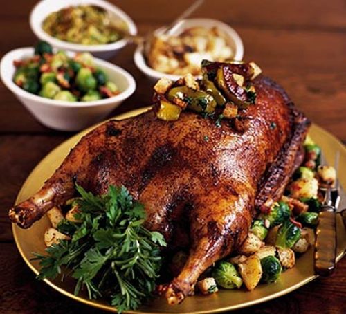 The Traditional Christmas Goose Recipe From El Toro Gourmet Meats In Lake Forest, CA