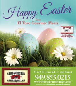 Easter Meats from El Toro Gourmet Meats in Lake Forest, CA