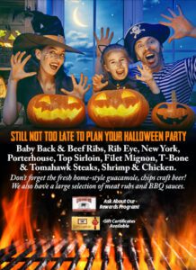 Halloween BBQ Ideas from El Toro Gourmet Meats in Lake Forest, CA