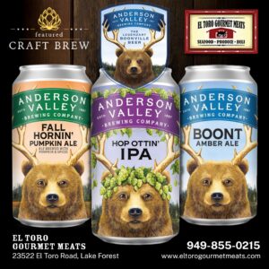 Anderson Valley Beer at El Toro Gourmet Meats