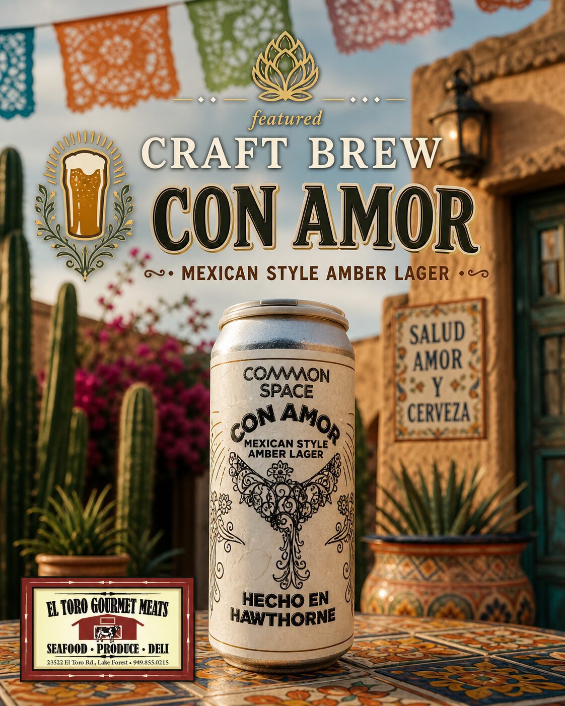 Common Space Con Amor Mexican Style Amber Lager